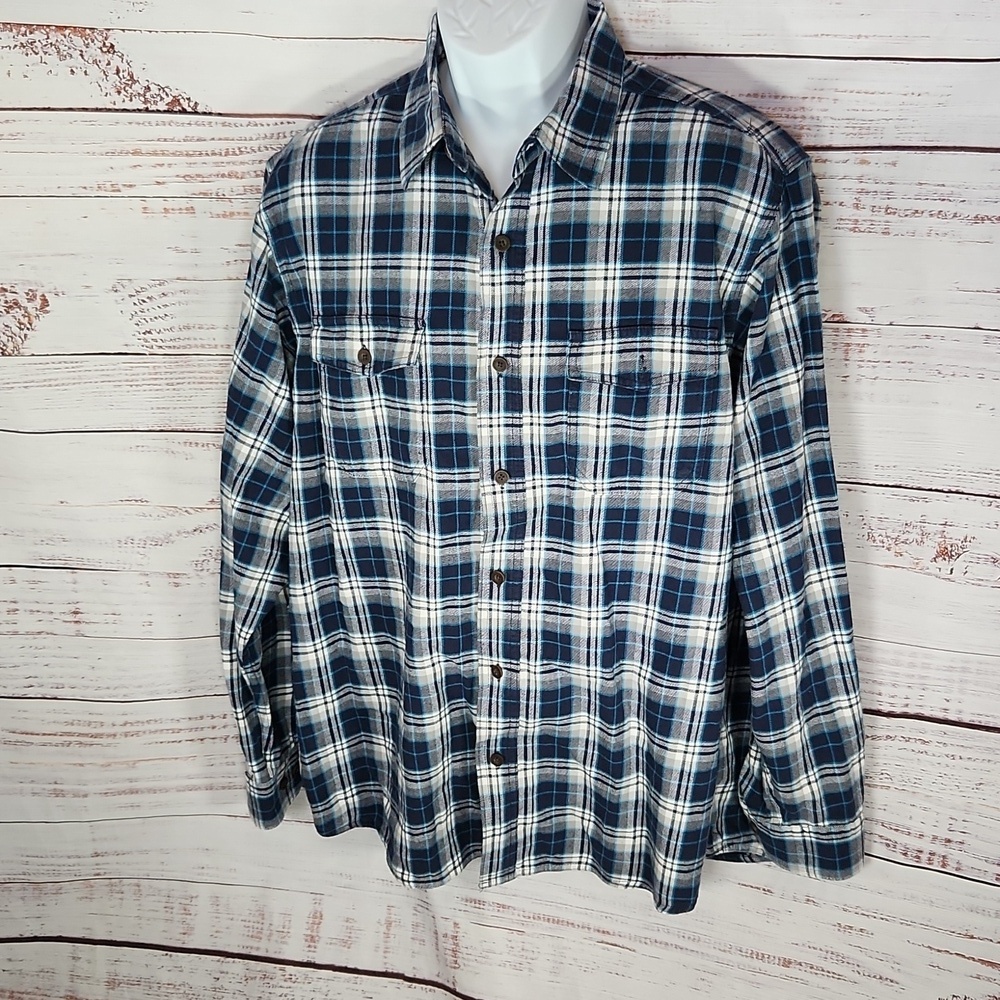 Redhead men's flannel button down shirt